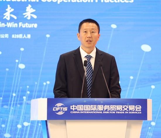 金正大集团总裁万鹏。主办方供图。